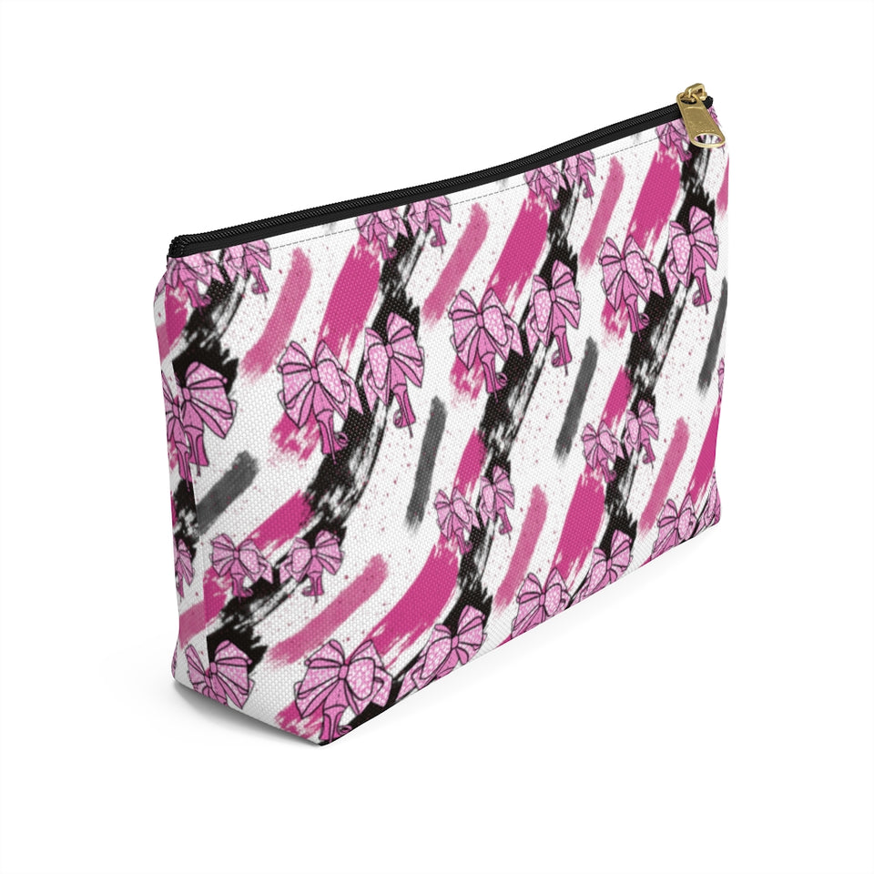 Fashionable Printed Accessory Pouch - Makeup Bag- Cute Cosmetic Bag