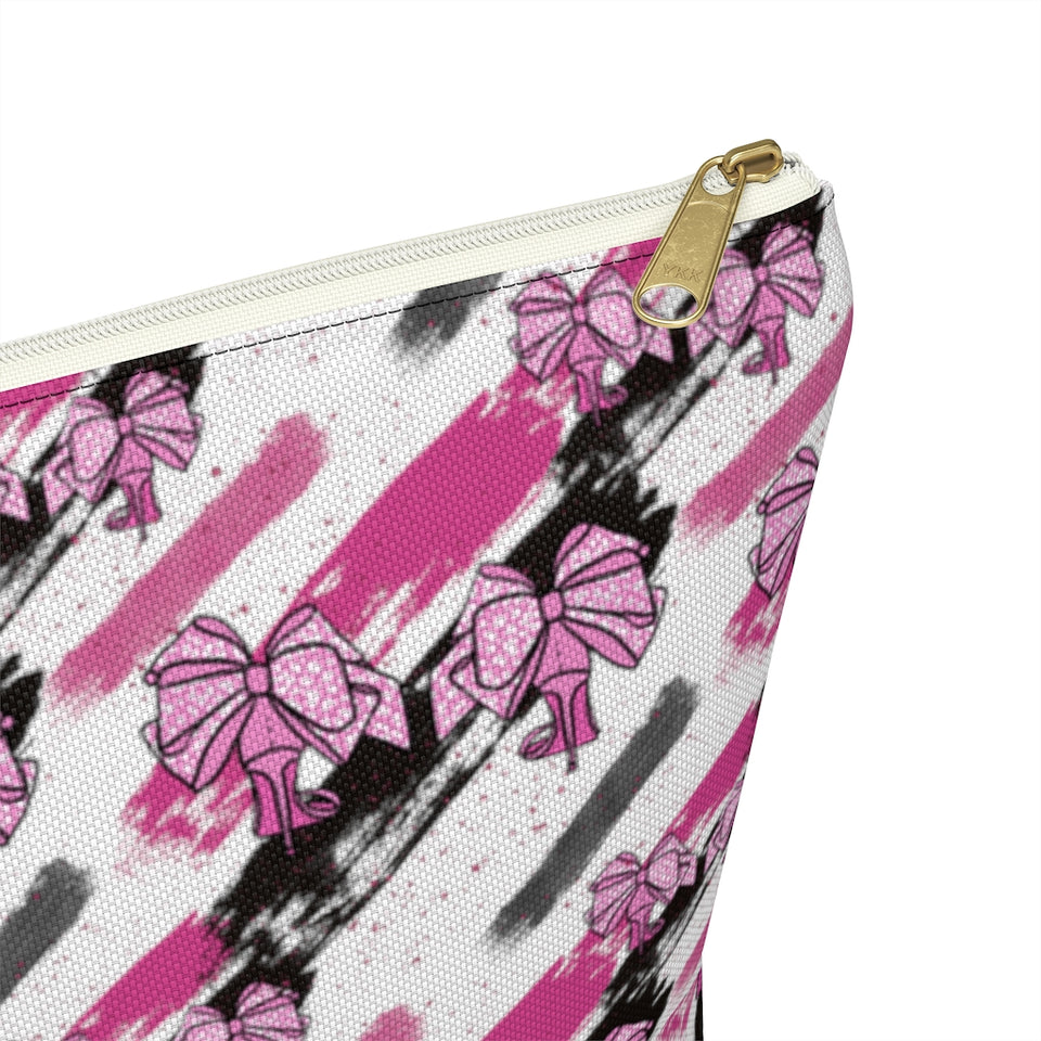 Fashionable Printed Accessory Pouch - Makeup Bag- Cute Cosmetic Bag