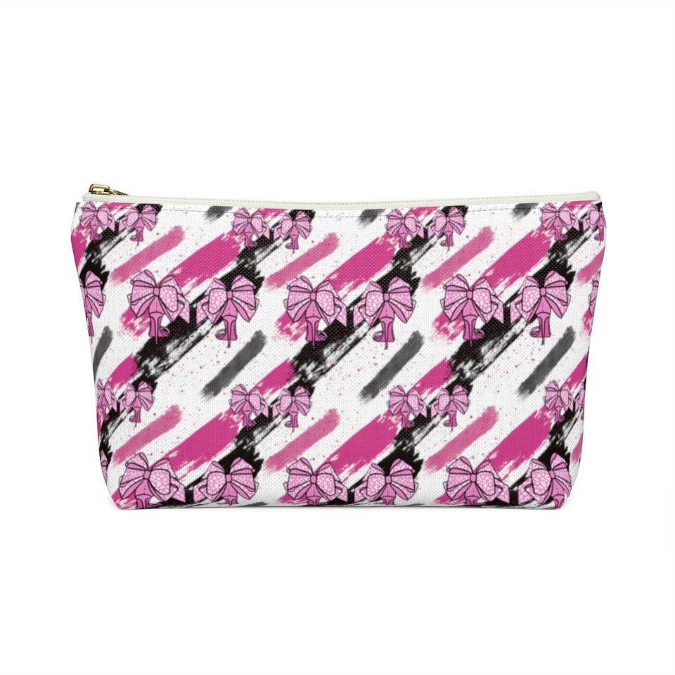 Fashionable Printed Accessory Pouch - Makeup Bag- Cute Cosmetic Bag
