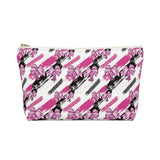 Fashionable Printed Accessory Pouch - Makeup Bag- Cute Cosmetic Bag