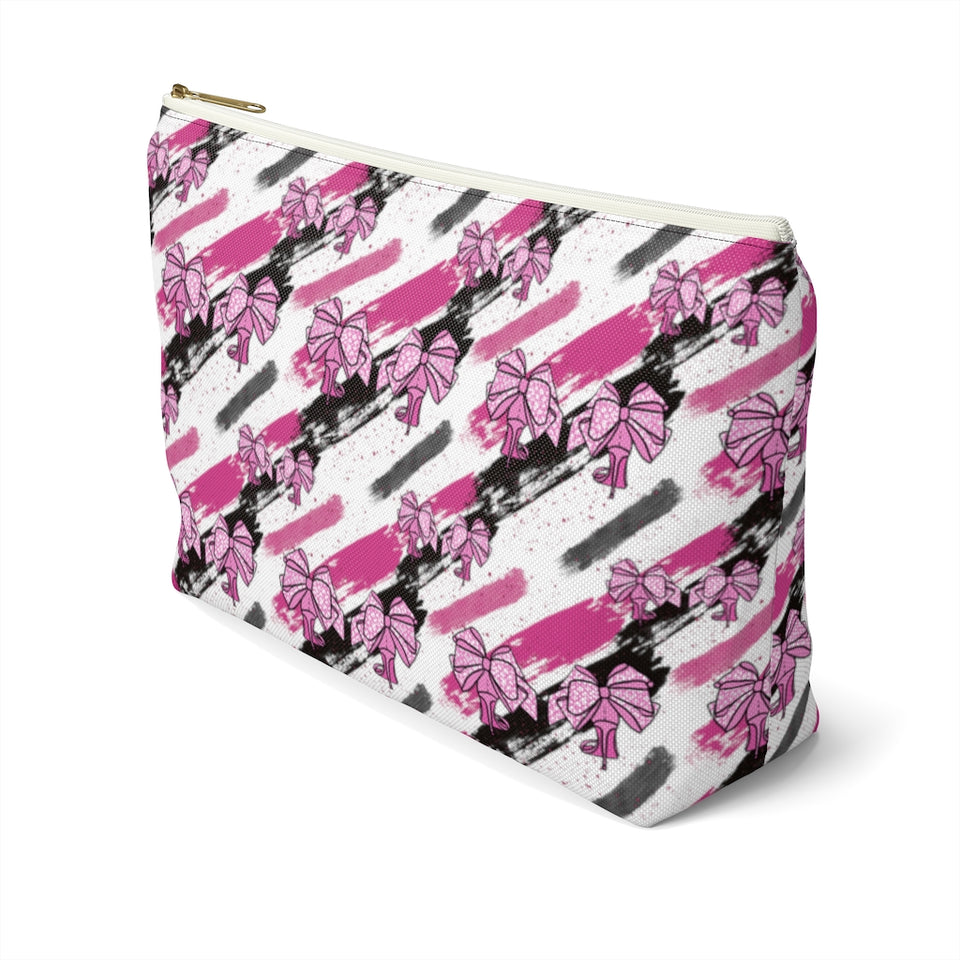 Fashionable Printed Accessory Pouch - Makeup Bag- Cute Cosmetic Bag