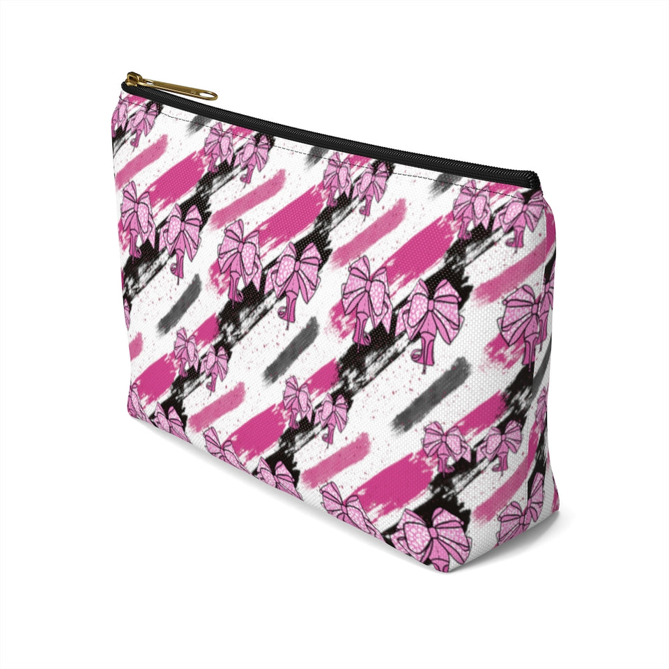 Fashionable Printed Accessory Pouch - Makeup Bag- Cute Cosmetic Bag