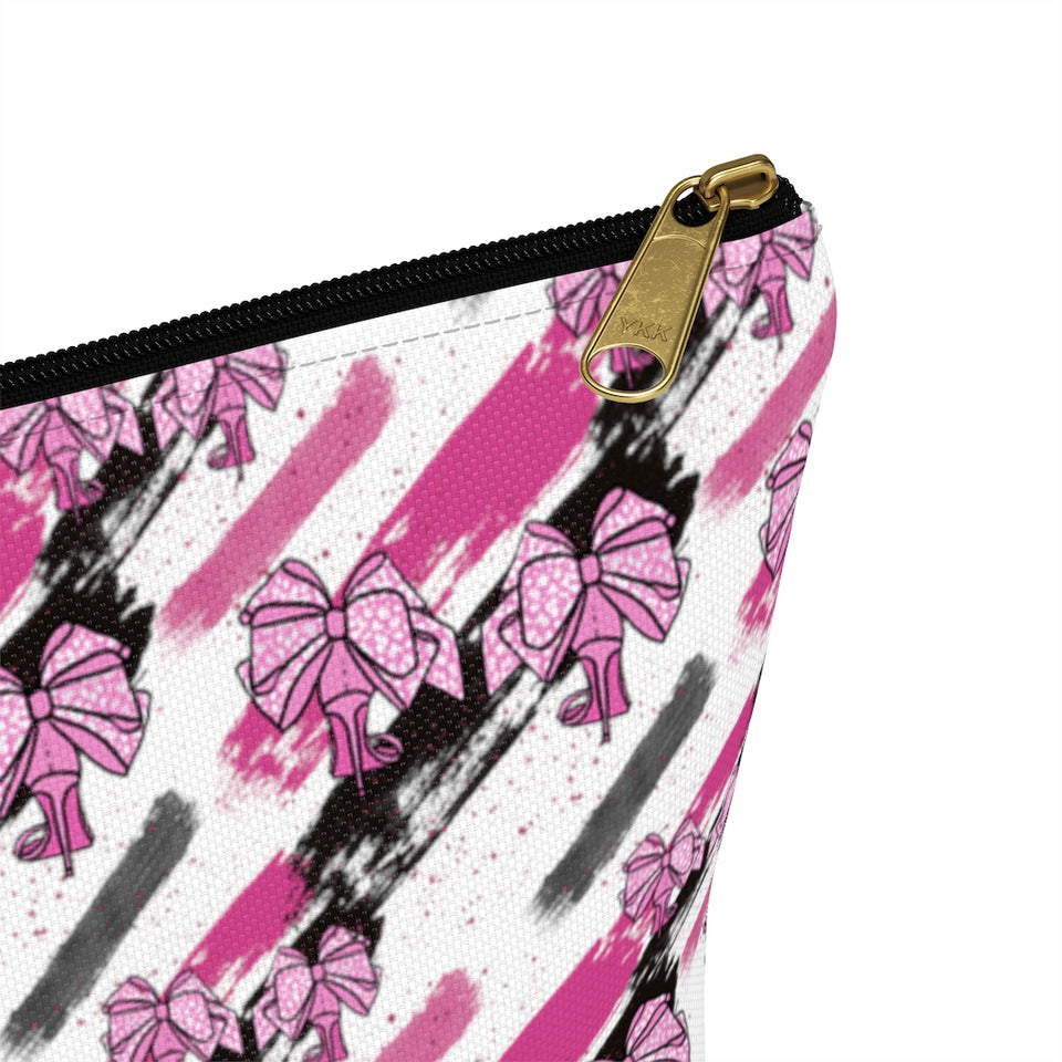 Fashionable Printed Accessory Pouch - Makeup Bag- Cute Cosmetic Bag