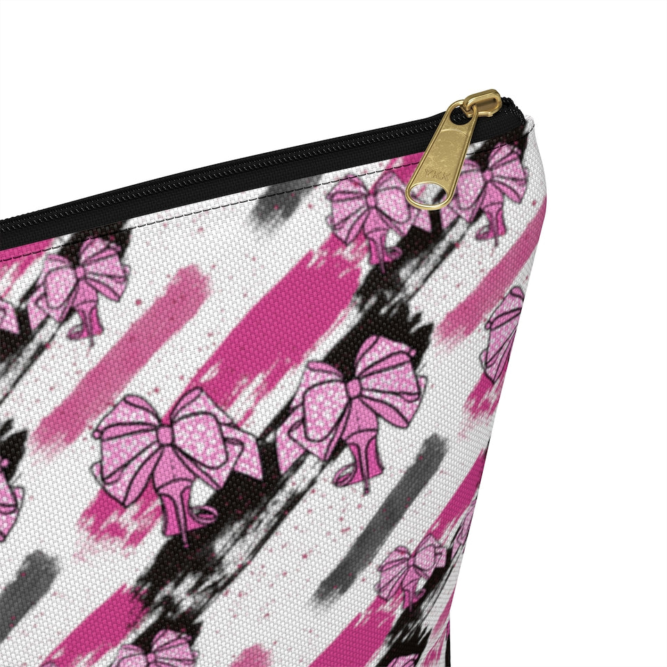 Fashionable Printed Accessory Pouch - Makeup Bag- Cute Cosmetic Bag