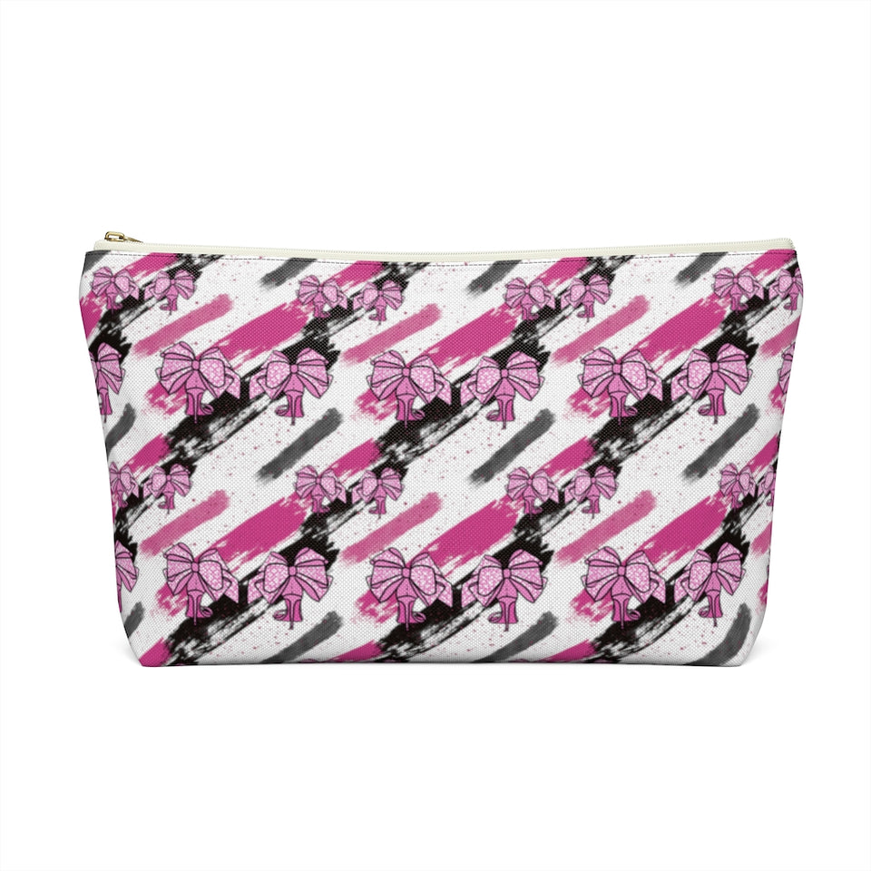 Fashionable Printed Accessory Pouch - Makeup Bag- Cute Cosmetic Bag