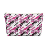 Fashionable Printed Accessory Pouch - Makeup Bag- Cute Cosmetic Bag